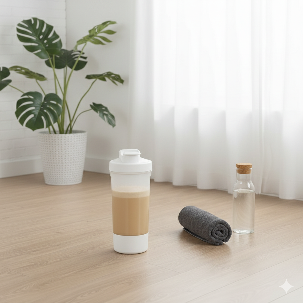 The Silent Vortex Shaker™: Instant, Lump-Free Protein & Pre-Workout Mixer (USB-C Rechargeable)