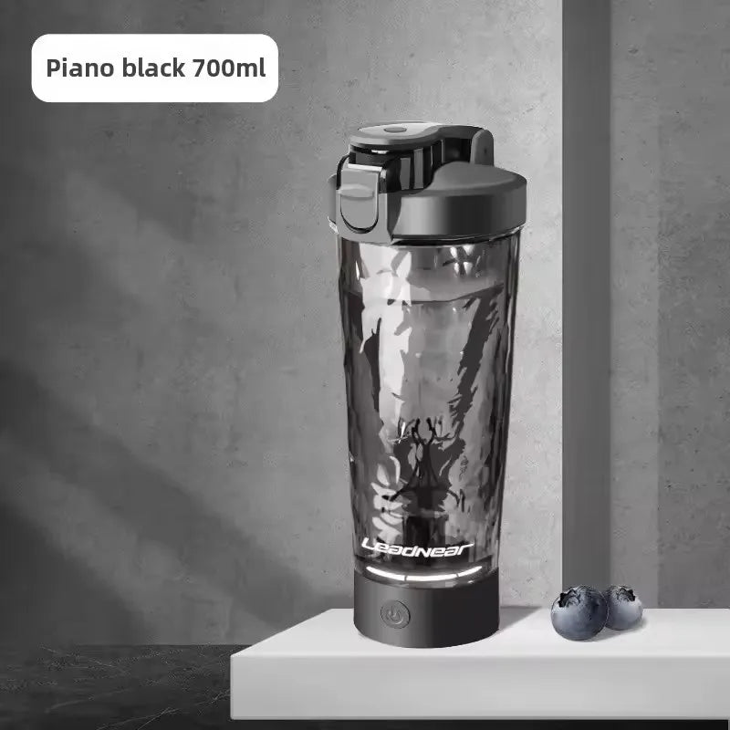 The Silent Vortex Shaker™: Instant, Lump-Free Protein & Pre-Workout Mixer (USB-C Rechargeable)